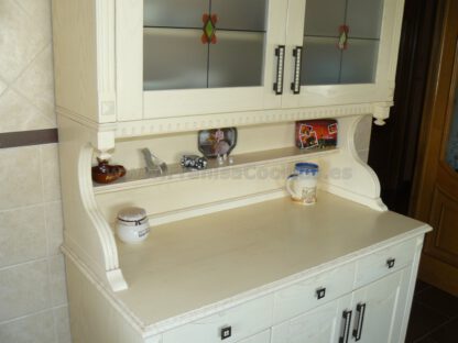 Muebles de cocina de madera de fresno arena patinado - Imagen 10
