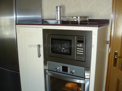 Muebles de cocina de madera de fresno arena patinado - Imagen 7