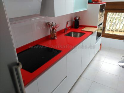 Muebles de cocina tirador gola blanco brillo - Imagen 3