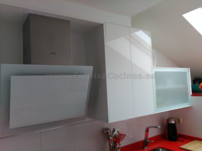 Muebles de cocina tirador gola blanco brillo - Imagen 5