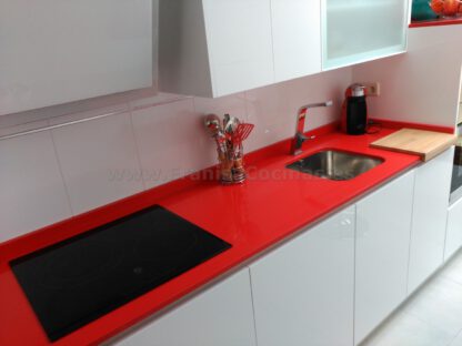 Muebles de cocina tirador gola blanco brillo - Imagen 6