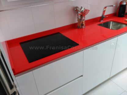 Muebles de cocina tirador gola blanco brillo - Imagen 7