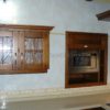 Muebles de cocina de madera castaño - Imagen 15