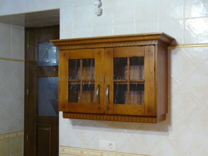 Muebles de cocina de madera castaño - Imagen 25