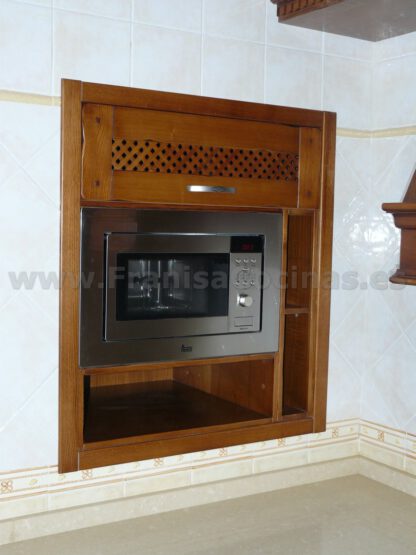 Muebles de cocina de madera castaño - Imagen 7