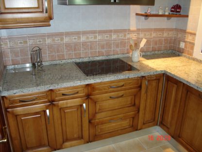 Muebles de cocina de madera rústica - Imagen 14