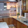 Muebles de cocina de madera rústica