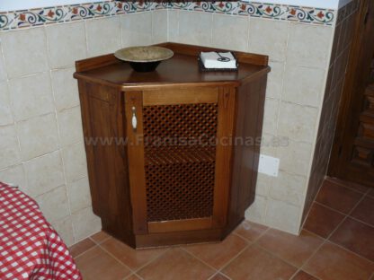 Muebles de cocina rústicos en madera - Imagen 16