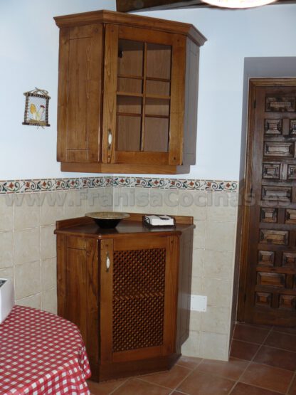 Muebles de cocina rústicos en madera - Imagen 19