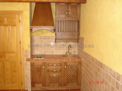 Muebles de cocina madera para merendero bodega - Imagen 2