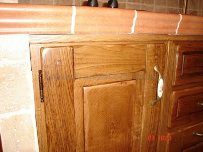 Muebles de cocina madera para merendero bodega - Imagen 16