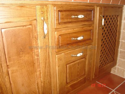 Muebles de cocina madera para merendero bodega - Imagen 17
