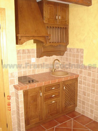 Muebles de cocina madera para merendero bodega