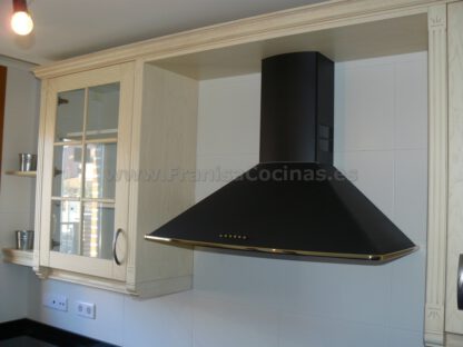Muebles de cocina madera patinado arena beige - Imagen 15