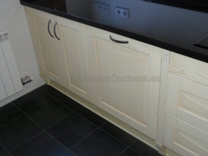 Muebles de cocina madera patinado arena beige - Imagen 26