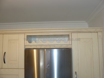 Muebles de cocina madera patinado arena beige - Imagen 41