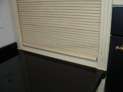 Muebles de cocina madera patinado arena beige - Imagen 48