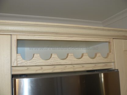 Muebles de cocina madera patinado arena beige - Imagen 50