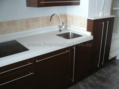 Muebles de cocina tablero marino wengué - Imagen 3