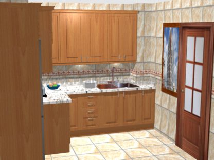Diseño fotorrealista de muebles de cocina en Valladolid - Imagen 2