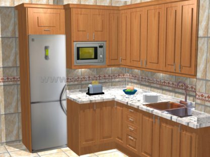 Diseño fotorrealista de muebles de cocina en Valladolid - Imagen 3