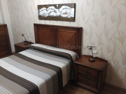 Dormitorio de madera maciza a la medida