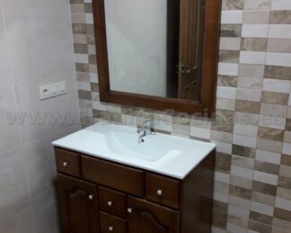 Mueble de baño madera provenzal