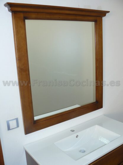 Mueble de baño madera provenzal - Imagen 11