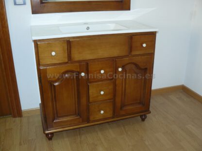 Mueble de baño madera provenzal - Imagen 5