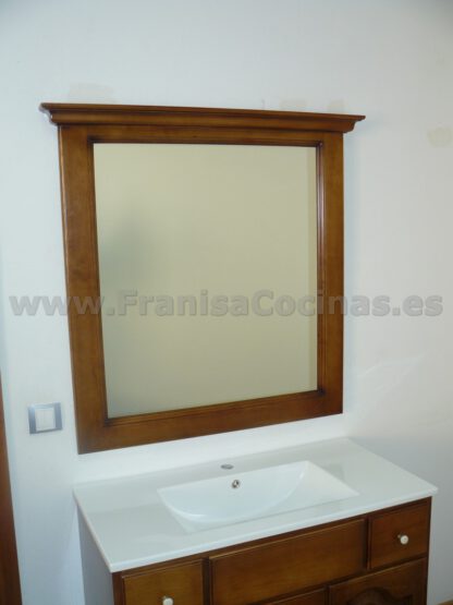 Mueble de baño madera provenzal - Imagen 6