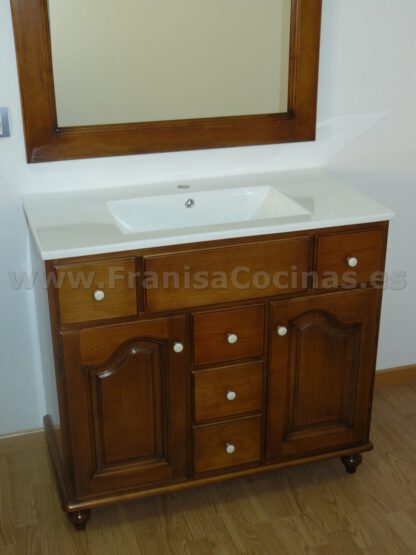 Mueble de baño madera provenzal - Imagen 7