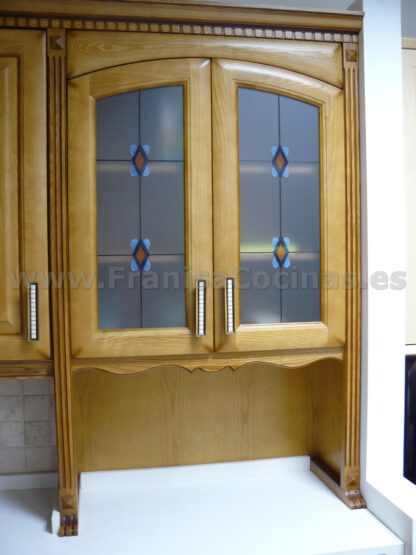 Muebles de cocina de madera nuevos de exposición - Imagen 4