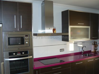 Muebles de cocina laminado wengué - Imagen 7