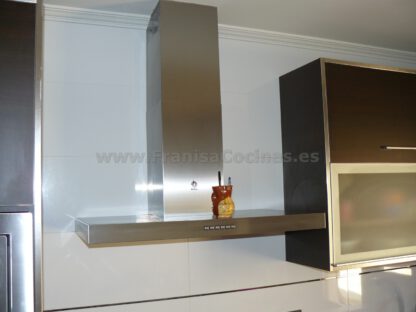 Muebles de cocina laminado wengué - Imagen 11