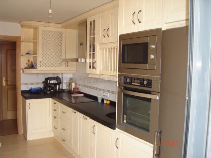 Muebles de cocina de madera rústica