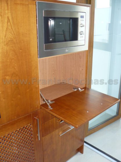Muebles de cocina tablero marino cerezo - Imagen 21