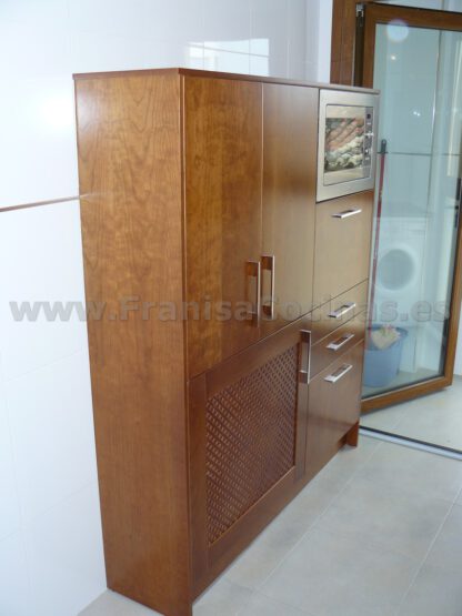 Muebles de cocina tablero marino cerezo - Imagen 16