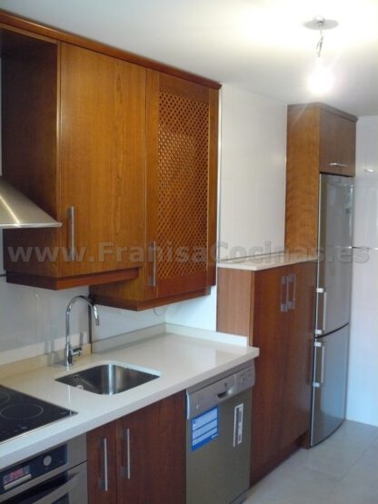 Muebles de cocina tablero marino cerezo - Imagen 6