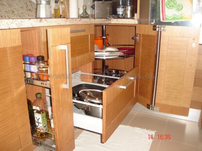 Muebles de cocina tablero marino roble pr - Imagen 16