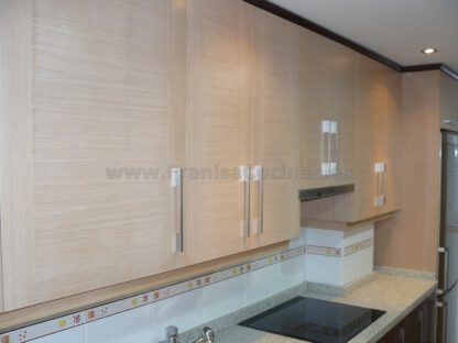 Muebles de cocina tablero marino wengué y roble pr - Imagen 7