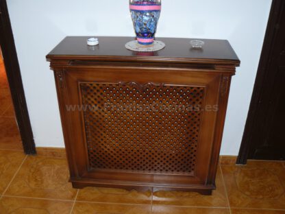 Cubreradiador de madera de haya a la medida