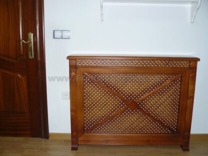 Cubreradiador de madera de pino a la medida - Imagen 2
