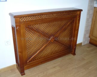 Cubreradiador de madera de pino a la medida