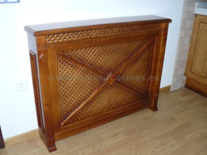 Cubreradiador de madera de pino a la medida