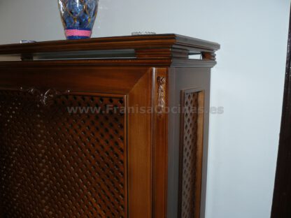 Cubreradiador de madera de haya a la medida - Imagen 3