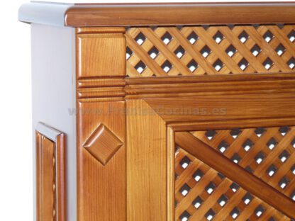 Cubreradiador de madera de pino a la medida - Imagen 6