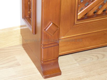 Cubreradiador de madera de pino a la medida - Imagen 7
