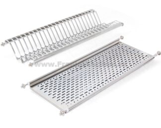 Escurreplatos de cocina de acero inoxidable