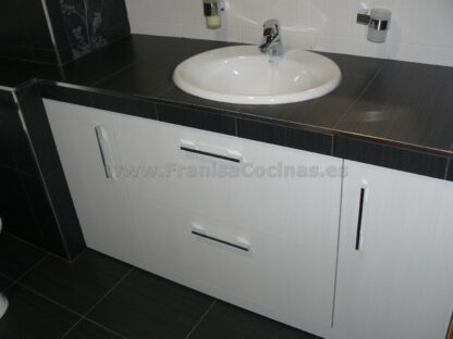 Mueble de baño a la medida laminado pino cervino - Imagen 3