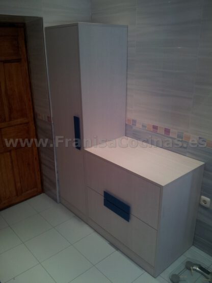 Mueble de baño laminado pino cervino - Imagen 8